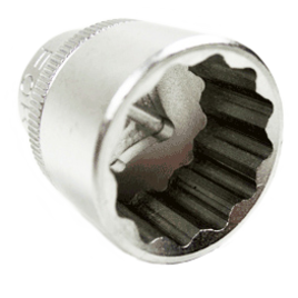 12-Kant-Stecknuss 3/8", 18 mm