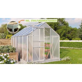 Gewächshaus Comet 6200 HKP 4mm - Set