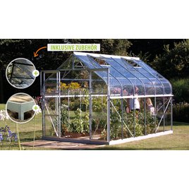 Gewächshaus Diana 9900 ESG3mm - Set