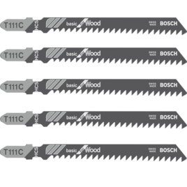 5 Stichsägeblätter T 111 C