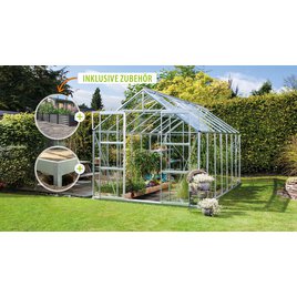 Gewächshaus Uranus 11500 ESG 3mm - Set
