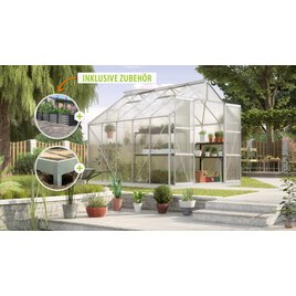 Gewächshaus Uranus 8300 HKP 6mm - Set