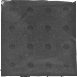 Gummi-Unterlagsbacke 10 x 10 x 3 cm