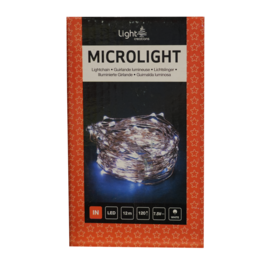 Lichterkette 120 LED weiß 12 m