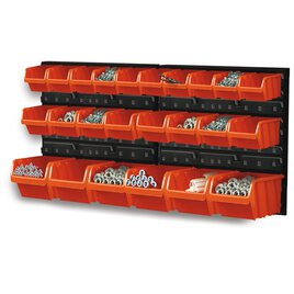 Werkzeug-Lochwand 26-tlg. 40 x 80 cm