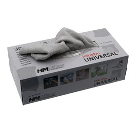 Universal Microfasertuch-Box, grau 30-tlg