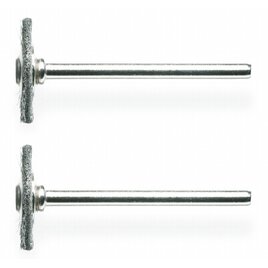 2 Stahldrahtbürsten 428 19 mm Ø