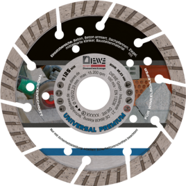 Universal-Diamant-Trennscheibe Selection SLU 125 mm Ø