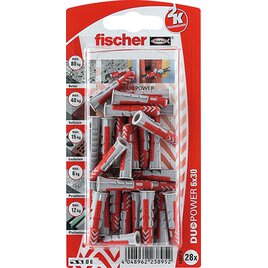 28 Dübel Duopower 6 x 30 mm