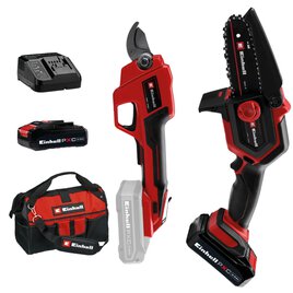 Akku-Astschere/Gehölzschneider Set GE-PS 18/15 + GE-LS 18 + Bag 45/29