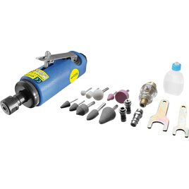 Druckluft-Stabschleifer-Set