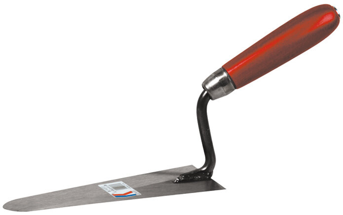 Maurerkelle 180mm S-Hals - Rostfreie Edelstahl Kelle Mit Softgriff