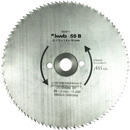 Feinzahn-Sägeblatt 170 x 30/16 mm Ø, 100 Zähne