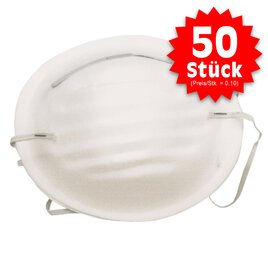 Einweg-Hygienemasken 50 Stk.-Großpackung