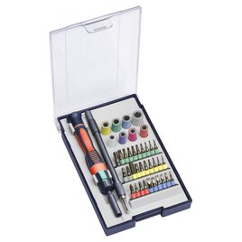 Präzisions Bit- und Steckschlüsselsatz, 40-tlg.