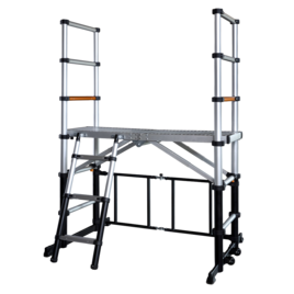 Teleskopgerüst 134 x 42,5 x 90 cm