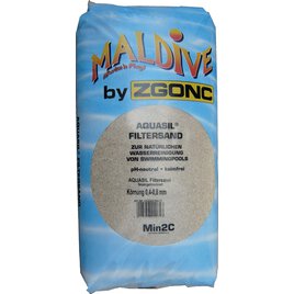 Quarz-Filtersand 25 kg 0,4 - 0,8 mm