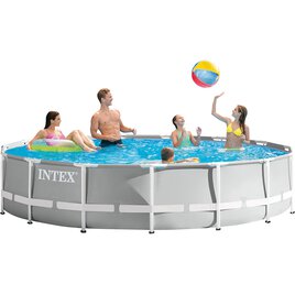 Stahlrahmen-Pool-Set Prism Rondo 457 x 107 cm