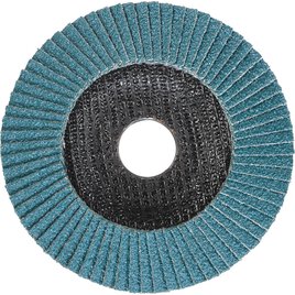 CUT-FIX® Schleifmop Ø 115 mm, K 40, Lamellenschleifteller, Metallbearbeitung