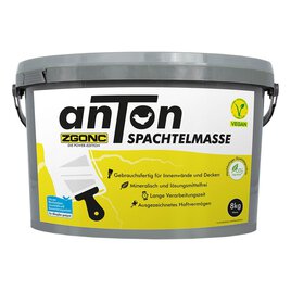 Fertigspachtelmasse Weiss 8Kg