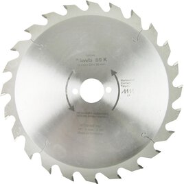 HM-Sägeblatt 230 x 30 mm Ø, 24 Zähne