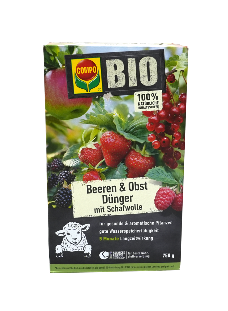 Bio Beeren-Langzeit-Dnger 750 g | COMPO | ZGONC