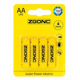 4 Batterien Mignon AA