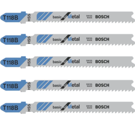 5 Stichsägeblätter T 118 B