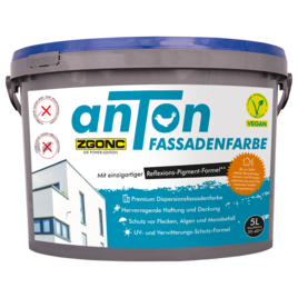 Premium Fassadenfarbe Weiss 5L
