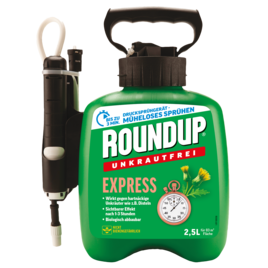 Unkrautfrei Express Drucksprüher & Fertigmischung