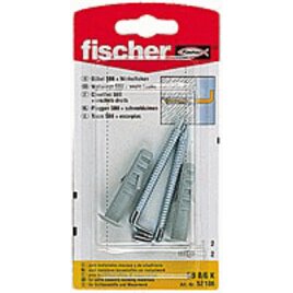 2 Stk. S-Dübel SB 8/6 K, 8 mm mit Winkelhaken