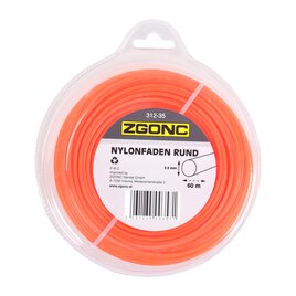 60 m Nylonfaden rund 3,0 mm