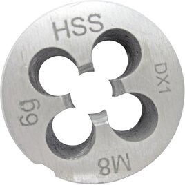 Schneideisen HSS 25 x 9 M 8