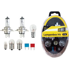Lampenbox H4 8-tlg., 12 V