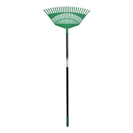 Kunststoff-Fächerbesen mit Stiel