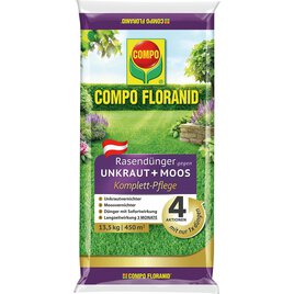 Rasendünger gegen Unkraut und Moos Floranid 13,5 kg