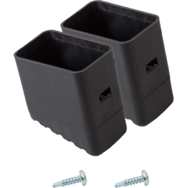 2 Fußkappen 33 x 20 mm