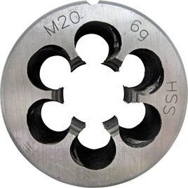 Schneideisen HSS 45 mm Ø M 20