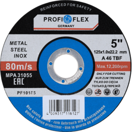 Trennscheibe 125x1 mm