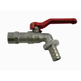 Auslaufkugelhahn 1/2", Messing