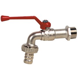 Auslaufkugelhahn 3/4", Messing