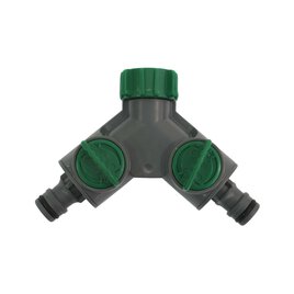 2-Wege-Kupplung mit Hahnstück