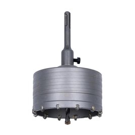 Hohlbohrkrone HARTMETALL ø 105 mm, mit Schaft und Zentrierbohrer