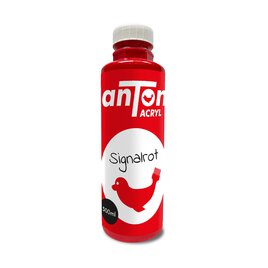 Voll-und Abtönfarbe Signalrot 500ml