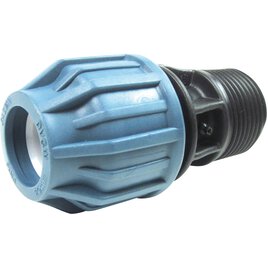 PP-Kupplung 20 mm x 1" AG