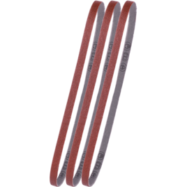 Schleifbänder, Edelkorund, 9x533 mm, K60