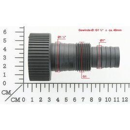 Universal-Schlauchanschluss