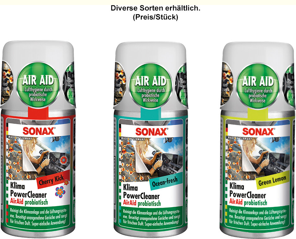 SONAX KlimaPowerCleaner AirAid 5x 100ml - Motoröl günstig kaufen