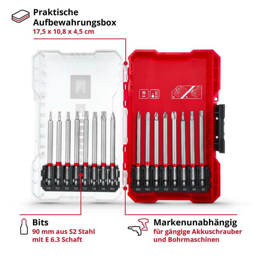 Bosch X-ProLine Bitsatz & Bohrer Set – 25-teilig Für Metall Und Holz