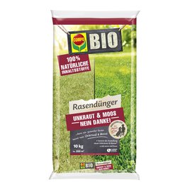 BIO Rasendünger Unkraut & Moos Stopp 10 kg 